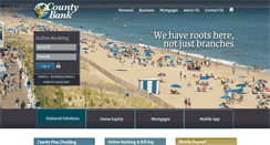 Desktop Screenshot of countybankdel.com